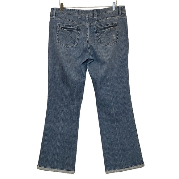 NWOT Elie Tahari Bootcut Flare Jeans Sz. 14 - Picture 2 of 3